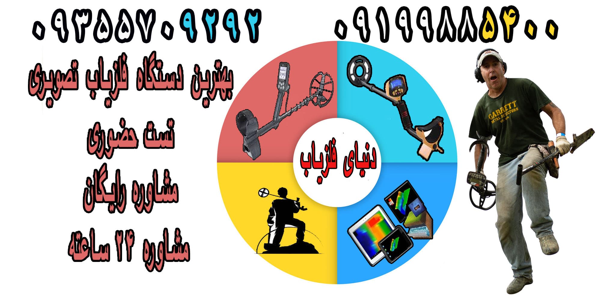 بهترین دستگاه فلزیاب تصویری